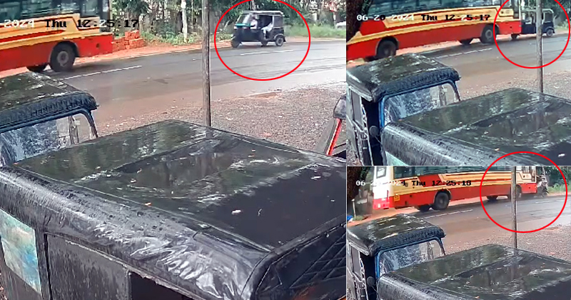തെറ്റായ ദിശയിലൂടെ ഓട്ടോ, കെഎസ്ആർടിസി ബസിലേക്ക് ഇടിച്ചുകയറി; മലപ്പുറത്ത് മൂന്നു മരണം