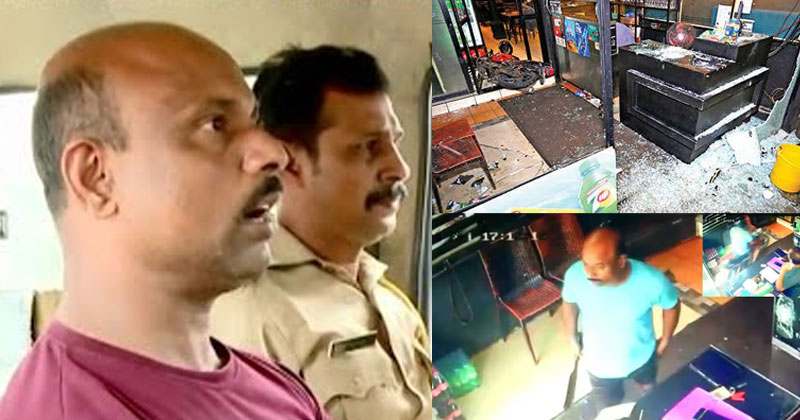 കുഴിമന്തിക്കട ആക്രമിച്ച കേസ്; പോലീസുകാരന് സസ്പെന്‍ഷന്‍