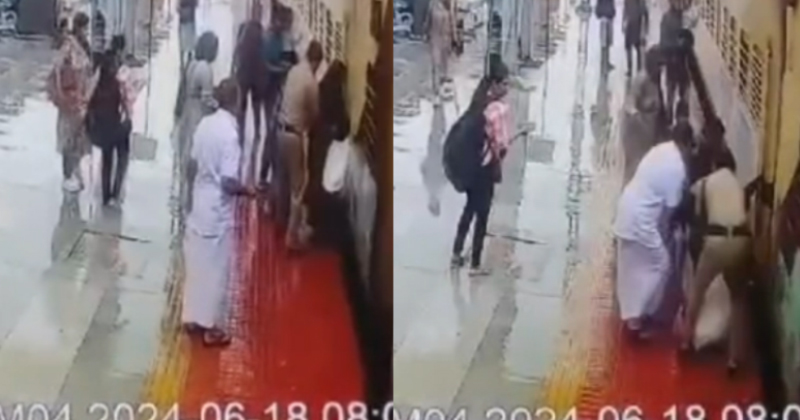 രക്ഷകന്‍; തിരൂരിൽ ഓടുന്ന ട്രെയിനിൽ നിന്ന് വീണ സ്ത്രീയെ വലിച്ച് കയറ്റി ആര്‍പിഎഫ് ഉദ്യോഗസ്ഥൻ