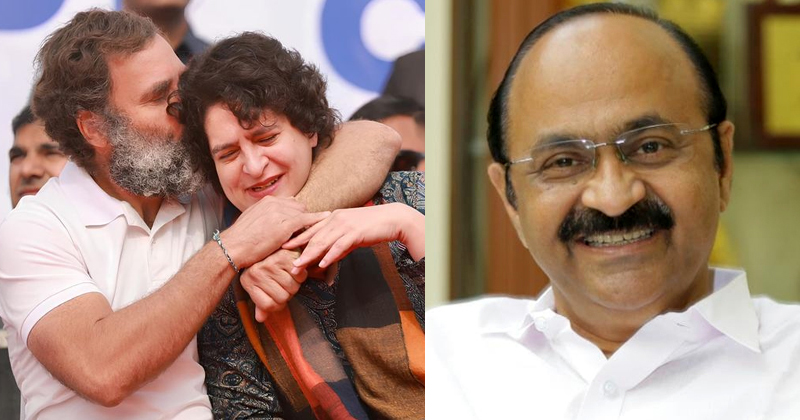 'രാഹുലിന്‍റെ പ്രിയപ്പെട്ട വയനാട്ടിലേക്ക് പ്രിയങ്ക; ചരിത്ര ഭൂരിപക്ഷത്തില്‍ കേരളത്തിന്‍റെ പ്രിയങ്കരിയാകും'