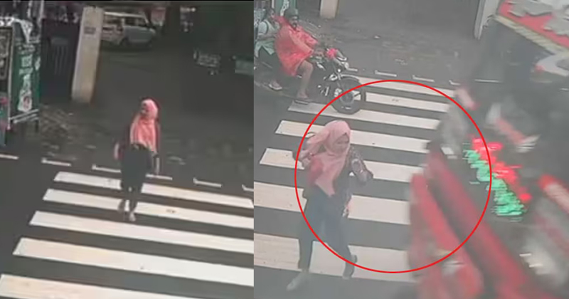 സീബ്രാ ലൈനിലൂടെ റോഡ് മുറിച്ചുകടക്കവെ വിദ്യാർത്ഥിനിയെ ഇടിച്ചു തെറിപ്പിച്ച് ബസ്; അത്ഭുതകരമായി രക്ഷപ്പെട്ടു, ഡ്രെെവർക്കെതിരെ കേസെടുക്കണമെന്ന് ആവശ്യം