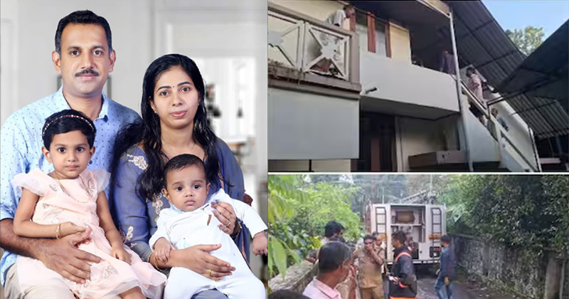 അങ്കമാലിയില്‍ നാലംഗകുടുംബം വെന്തുമരിച്ച കേസില്‍ നിർണായക വഴിത്തിരിവ്; കിടപ്പുമുറിയില്‍ പെട്രോള്‍ സൂക്ഷിച്ചിരുന്നു, ആത്മഹത്യയെന്ന് സൂചന