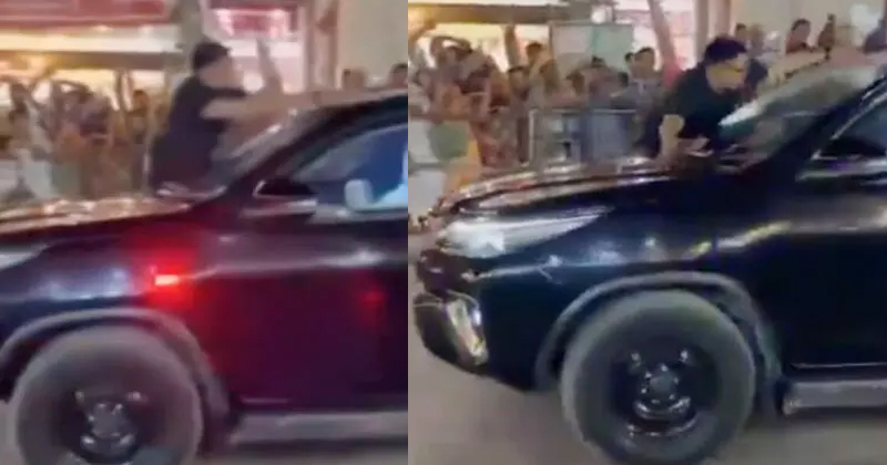 മോദിയുടെ വാഹനവ്യൂഹത്തിന് നേരെ ചെരിപ്പേറ്; സംഭവം വാരണാസിയിലെ സന്ദർശനത്തിനിടെ