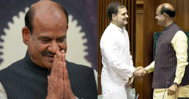 ഓം ബിര്‍ള വീണ്ടും ലോക്സഭാ സ്പീക്കര്‍, ഡിവിഷന്‍ ആവശ്യപ്പെടാതെ പ്രതിപക്ഷം, അഭിനന്ദിച്ച് രാഹുല്‍ ഗാന്ധി