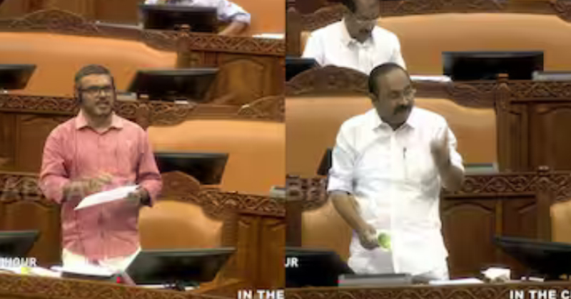 കാഫിർ പോസ്റ്റ് വിവാദം സഭയിൽ; കെ.കെ. ലതികയെ ന്യായീകരിച്ച് മന്ത്രി എം. ബി. രാജേഷ്, ശക്തമായി  പ്രതിഷേധിച്ച് പ്രതിപക്ഷം
