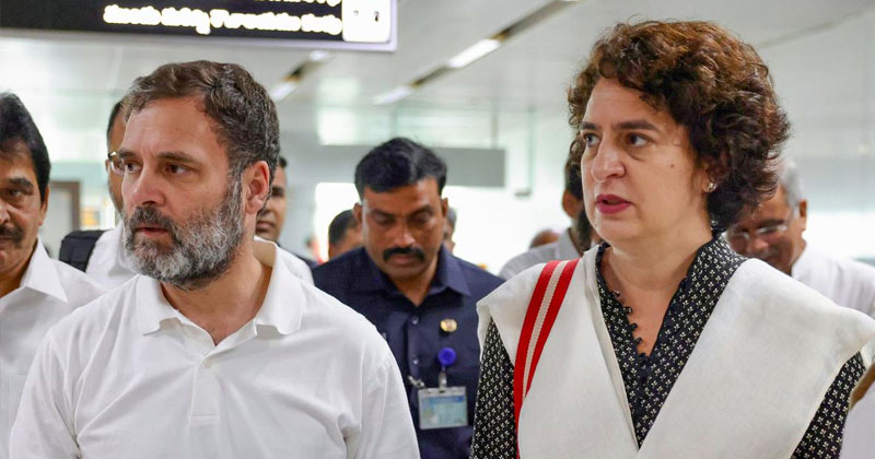 മുണ്ടക്കൈ ഉരുള്‍പൊട്ടല്‍; രാഹുലും പ്രിയങ്കയും ഇന്ന് വയനാട്ടിലെത്തും, ദുരിതാശ്വാസ ക്യാമ്പുകള്‍ സന്ദർശിക്കും