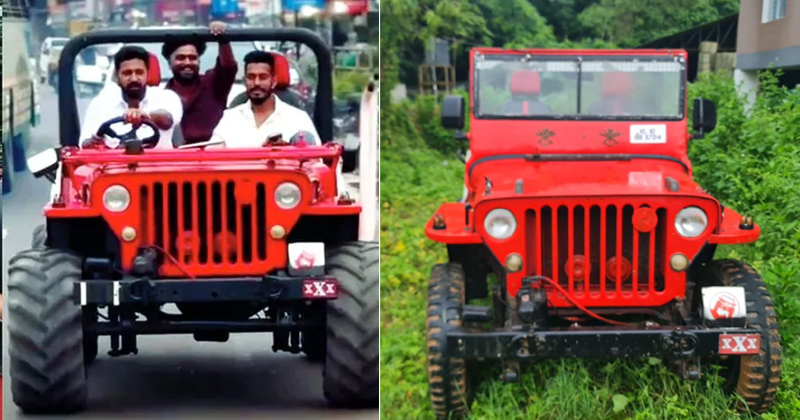 ആകാശ് തില്ലങ്കേരി ഓടിച്ച ജീപ്പ് അടിമുടി വ്യാജന്‍; രജിസ്ട്രേഷന്‍ റദ്ദാക്കുമെന്ന് ആർടിഒ