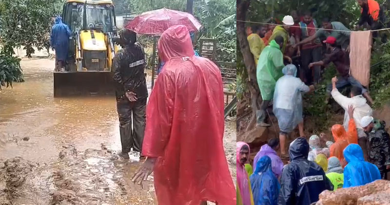 വയനാട് ഉരുള്‍പൊട്ടല്‍; മരിച്ചവരുടെ എണ്ണം 21 ആയി, താൽക്കാലിക പാലം നിർമിച്ച് രക്ഷാപ്രവർത്തനത്തിന് നീക്കം