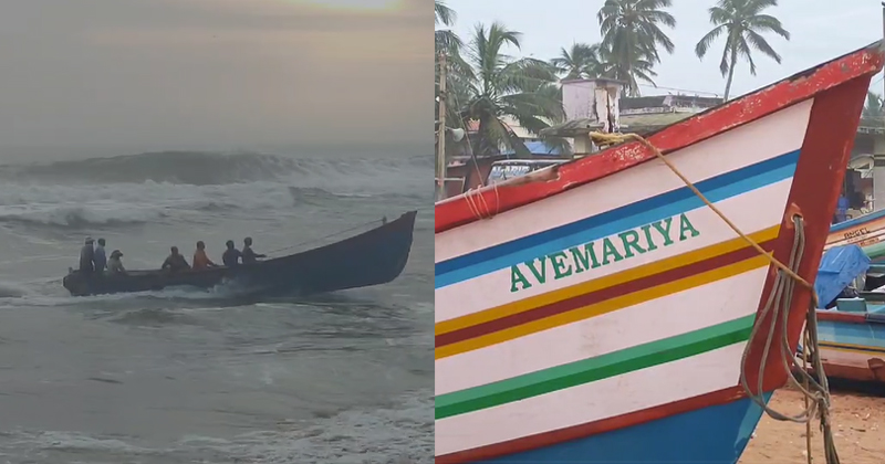 തിരുവനന്തപുരം മര്യനാട് വള്ളം മറിഞ്ഞ് മത്സ്യത്തൊഴിലാളി മരിച്ചു; മൂന്നുപേര്‍ക്ക് പരുക്ക്