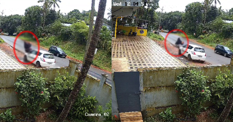 ഏച്ചൂരിൽ റോഡരികിലൂടെ നടന്നു പോകുകയായിരുന്ന സ്ത്രീ കാറിടിച്ച് മരിച്ചു