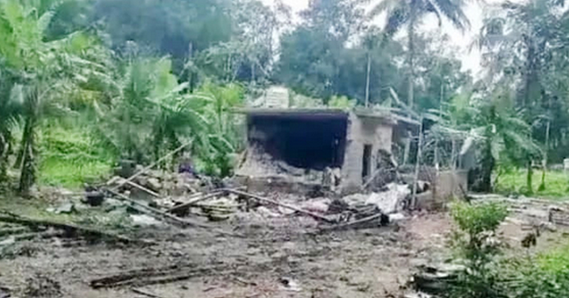 തിരുവനന്തപുരത്ത് പടക്ക വില്‍പനശാലക്ക്  തീ പിടിച്ചു; ഉടമസ്ഥന് ഗുരുതര പരുക്ക്