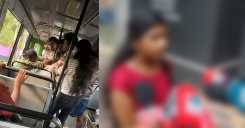 സ്വകാര്യ ബസ് കണ്ടക്ടറെ മർദ്ദിച്ച സംഭവം: കണ്ടക്ടർ മോശമായി പെരുമാറി; പൊട്ടിക്കരഞ്ഞ് വിദ്യാർത്ഥിനി