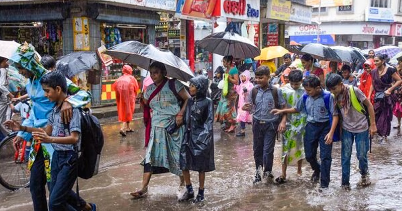 മഴ തുടരുന്നു: 7 ജില്ലകളിലെ വിദ്യാഭ്യാസ സ്ഥാപനങ്ങൾക്ക് നാളെ അവധി
