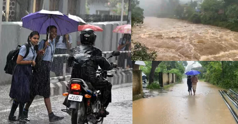 കനത്ത മഴ: വയനാട് ജില്ലയില്‍ മൂന്ന് സ്കൂളുകള്‍ക്ക് ഇന്ന് അവധി പ്രഖ്യാപിച്ചു; മണ്ണിടിച്ചില്‍, ജാഗ്രതാ നിര്‍ദ്ദേശം