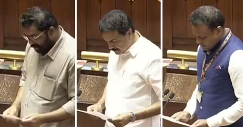 രാജ്യസഭയില്‍ കേരളത്തില്‍ നിന്നുള്ള എംപിമാര്‍ സത്യപ്രതിജ്ഞ ചെയ്തു
