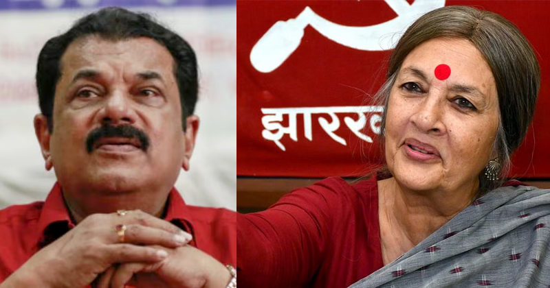 'ദുർബല വാദങ്ങള്‍ ഉയർത്തി പ്രതിരോധിക്കരുത്, മുകേഷ് രാജി വെച്ച് അന്വേഷണം നേരിടണം'; സിപിഎം സംസ്ഥാന നേതൃത്വത്തിന്‍റെ നിലപാടിനെതിരെ ബൃന്ദ കാരാട്ട്