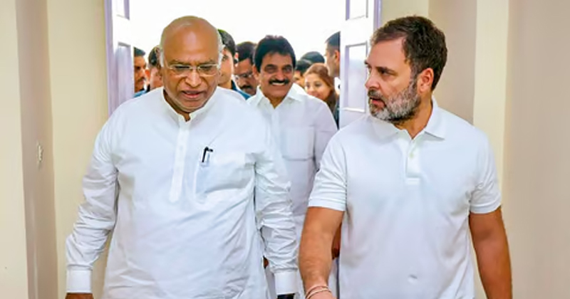 നിയമസഭാ തിരഞ്ഞെടുപ്പ്; മല്ലികാർജുന്‍ ഖാർഗെയും രാഹുല്‍ ഗാന്ധിയും  ജമ്മു-കശ്മീരില്‍