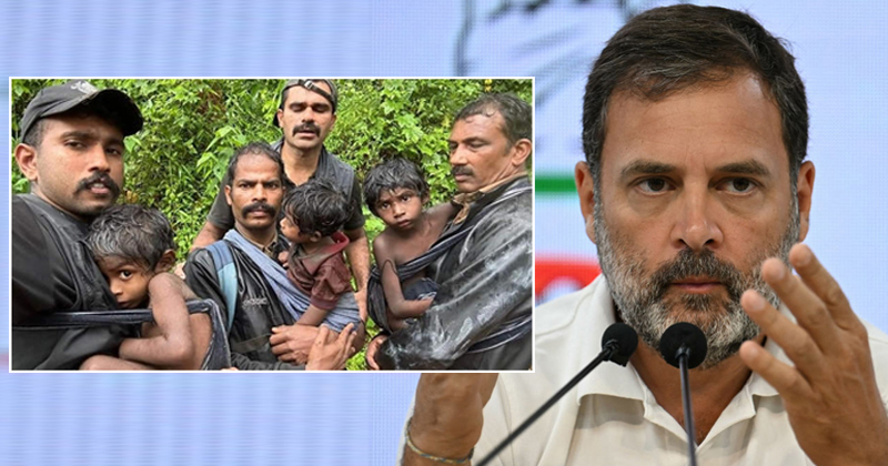 വയനാട് രക്ഷാപ്രവർത്തനം; വനം വകുപ്പുദ്യോഗസ്ഥരെ അഭിനന്ദിച്ച് രാഹുൽ ഗാന്ധി