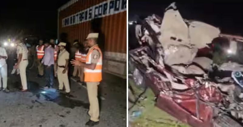 തമിഴ്നാട് തിരുവള്ളൂരില്‍ വാഹനാപകടത്തില്‍ 5 വിദ്യാർത്ഥികള്‍ മരിച്ചു; രണ്ട് പേർക്ക് പരുക്ക്