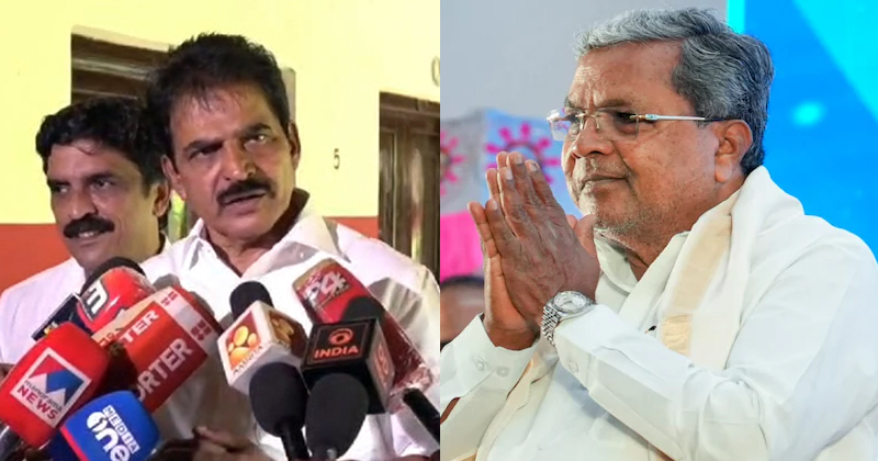 സിദ്ധരാമയ്യ സർക്കാരിനെതിരായ ആരോപണം: രാഷ്ട്രീയപരമായും നിയമപരമായും നേരിടുമെന്ന് കെ.സി. വേണുഗോപാൽ എംപി