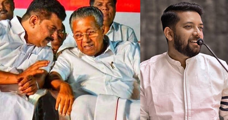 മരം ക്ലിഫ് ഹൗസിന്‍റെ മീതെ ചായാൻ തുടങ്ങിയപ്പോഴാണ് അൻവർ വന്ന വഴി  മുഖ്യമന്ത്രിക്ക് ഓർമ്മ വരുന്നത്; ഷാഫി പറമ്പിൽ എംപി
