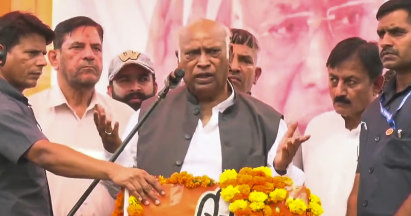 പ്രസംഗത്തിനിടെ കോണ്‍ഗ്രസ് അധ്യക്ഷന് ദേഹാസ്വാസ്ഥ്യം; മോദിയെ താഴെയിറക്കുന്നതു വരെ മരിക്കില്ലെന്ന് മല്ലികാര്‍ജുന്‍ ഖാര്‍ഗെ
