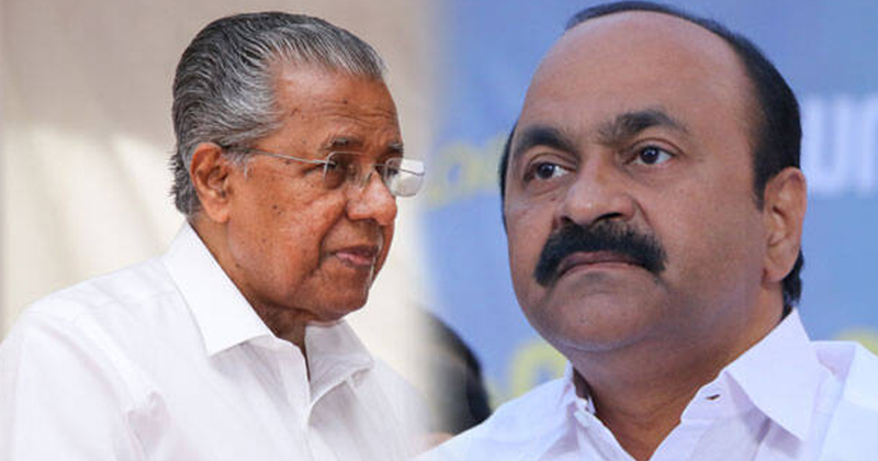 'ആംബുലൻസിൽ ബിജെപി സ്ഥാനാർത്ഥിയെ എഴുന്നള്ളിച്ചു, തൃശൂർ സീറ്റ് ബിജെപിക്ക് വെള്ളിതളികയിൽ വച്ച് നൽകി'; എല്ലാം പിണറായിയുടെ അറിവോടെ, മുഖ്യമന്ത്രിക്കെതിരെ വി.ഡി. സതീശൻ