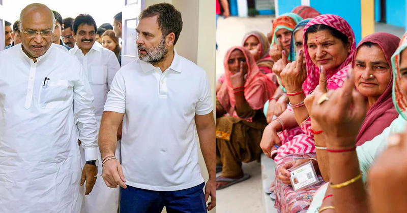 ഹരിയാനയില്‍ ബിജെപി തകര്‍ന്നടിയും; ജമ്മു കാശ്മീരിലും കോണ്‍ഗ്രസ് സഖ്യം സര്‍ക്കാരുണ്ടാക്കുമെന്നും എക്‌സിറ്റ് പോള്‍ ഫലങ്ങള്‍