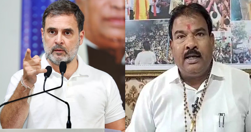 രാഹുല്‍ ഭയം വിട്ടൊഴിയാതെ മോദിയും കൂട്ടരും; രാഹുല്‍ ഗാന്ധിയുടെ നാവരിയുന്നവര്‍ക്ക് 11 ലക്ഷം പ്രഖ്യാപിച്ച് ശിവസേന ഷിന്‍ഡെ വിഭാഗം എംഎല്‍എ