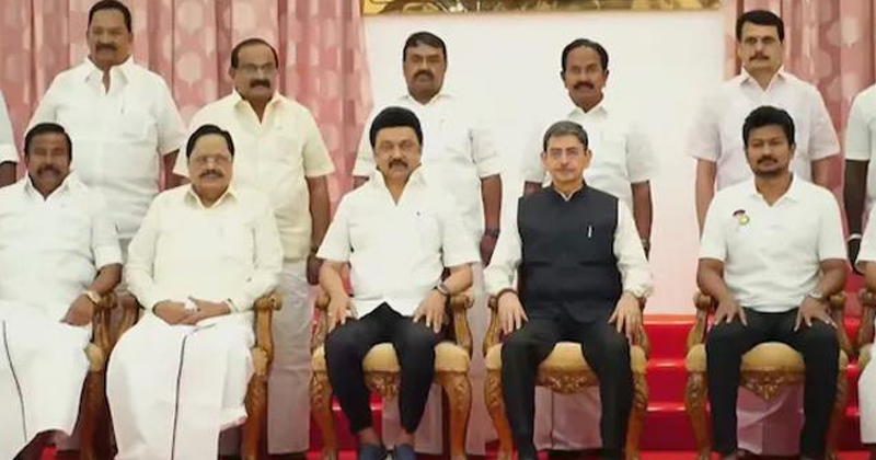 ഉപമുഖ്യമന്ത്രിയായി ഉദയനിധി സ്റ്റാലിന്‍; തമിഴ്‌നാട് മന്ത്രിസഭ പുനസംഘടിപ്പിച്ചു