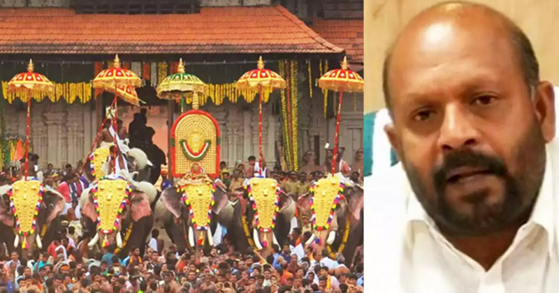 പൂരം കലക്കല്‍; ബാഹ്യ ഇടപെടല്‍ ഇല്ലെന്ന എഡിജിപിയുടെ റിപ്പോര്‍ട്ട് തള്ളി വി.എസ് സുനില്‍കുമാര്‍