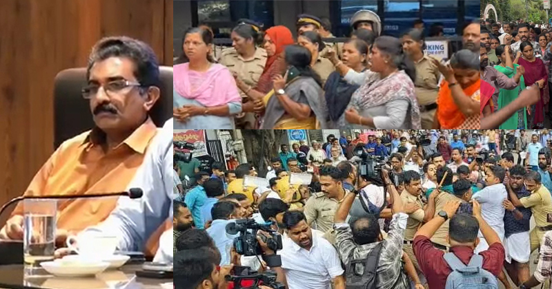 നവീന്‍റെ സംസ്കാരം നാളെ, പി.പി ദിവ്യയുടെ വീട്ടിലേക്ക് കോൺഗ്രസ് മാര്‍ച്ച് നടത്തും; മലയാലപ്പുഴ പഞ്ചായത്തിൽ ആറ് വരെ ഹര്‍ത്താല്‍