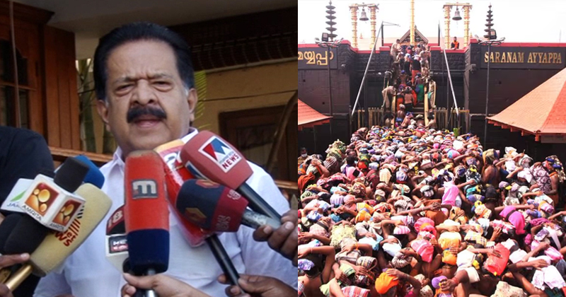 'സര്‍ക്കാര്‍ വാശി ഉപേക്ഷിക്കണം'; ശബരിമല തീര്‍ഥാടകര്‍ക്ക് സൗകര്യമൊരുക്കി സ്‌പോട്ട് ബുക്കിങ് തിരിച്ചു കൊണ്ടുവരണം; രമേശ് ചെന്നിത്തല