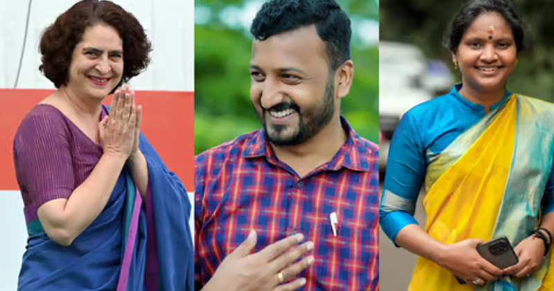 വയനാടിന്റെ പ്രിയങ്കരിയാകാന്‍ പ്രിയങ്കാ ഗാന്ധി, പാലക്കാട് രാഹുല്‍ മാങ്കൂട്ടത്തില്‍, ചേലക്കരയില്‍ രമ്യ ഹരിദാസ്: യുഡിഎഫ് സ്ഥാനാര്‍ഥികളെ പ്രഖ്യാപിച്ചു