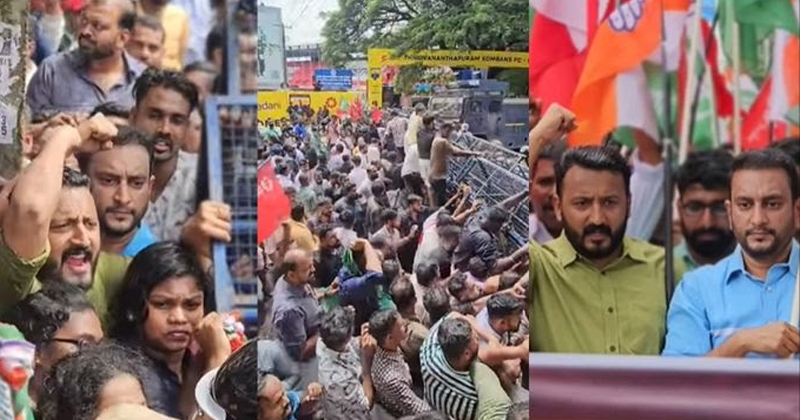 രാഹുൽ മാങ്കൂട്ടത്തിലും പി.കെ. ഫിറോസും ഉൾപ്പെടെ 37 പേർക്ക് ജാമ്യം