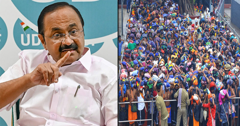 'പൂരം കലക്കിയതു പോലെ ശബരിമല കലക്കാന്‍ മുഖ്യമന്ത്രി ഇറങ്ങരുത്, വര്‍ഗീയവാദികള്‍ക്ക് അവസരം കൊടുക്കരുത്'; വി.ഡി. സതീശന്‍
