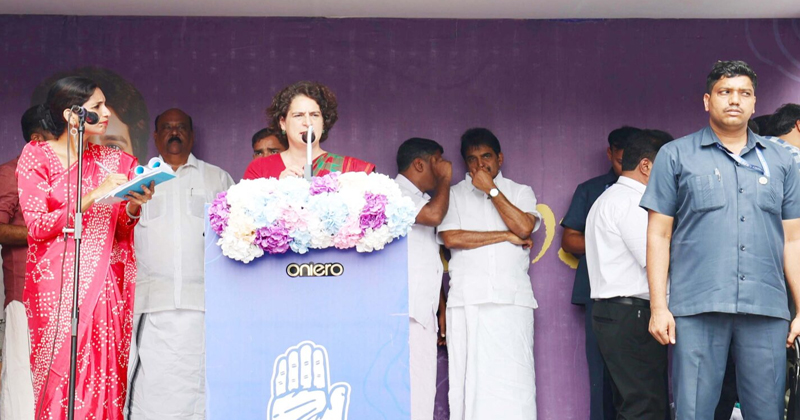 സ്ത്രീകളുടെ മുറിയില്‍ വനിത പൊലീസ് ഉദ്യോഗസ്ഥരില്ലാതെ പരിശോധനയ്ക്ക് കയറിയത് തെറ്റ് ; പ്രിയങ്ക ഗാന്ധി
