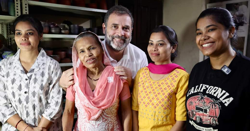 വീണ്ടും രാഹുല്‍ സ്‌പെഷ്യല്‍; ദീപാവലി ദിനത്തില്‍  സാധാരണക്കാരുടെ ജീവിതചര്യകളിലൂടെ രാഹുല്‍ ഗാന്ധി