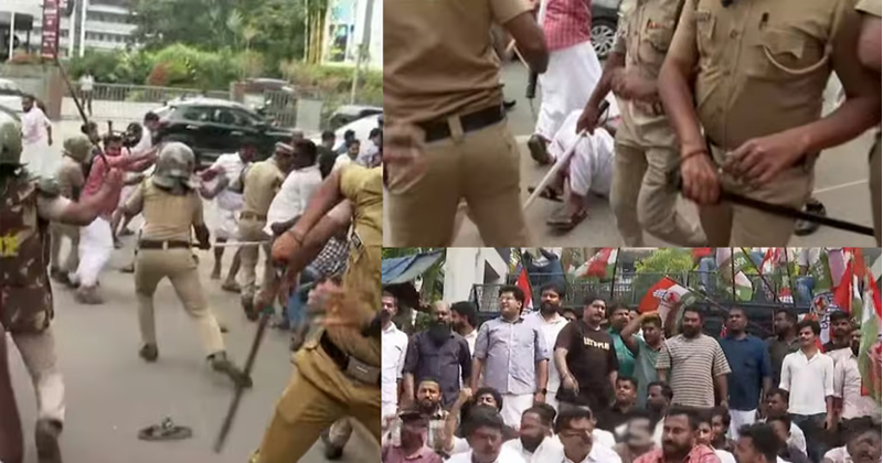 പറഞ്ഞ് പറ്റിച്ച് സര്‍ക്കാര്‍: വയനാട്ടില്‍ പുനഃരധിവാസം വൈകുന്നതിനെതിരെ യൂത്ത് കോണ്‍ഗ്രസിന്‍റെ കലക്ടറേറ്റ് മാര്‍ച്ച്; വളഞ്ഞിട്ട് തല്ലി പോലീസ്, നിരവധി പേര്‍ക്ക് പരിക്ക്