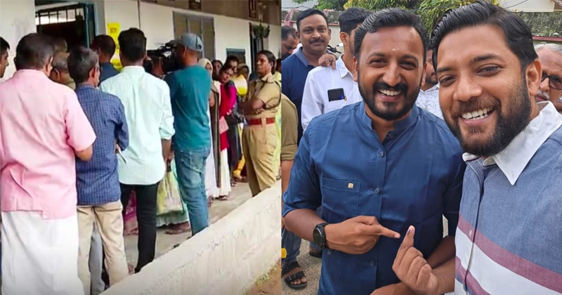 പാലക്കാടിന്റെ മണ്ണും മനസ്സും രാഹുല്‍ മാങ്കൂട്ടത്തിലിനൊപ്പം ; ഷാഫി പറമ്പില്‍