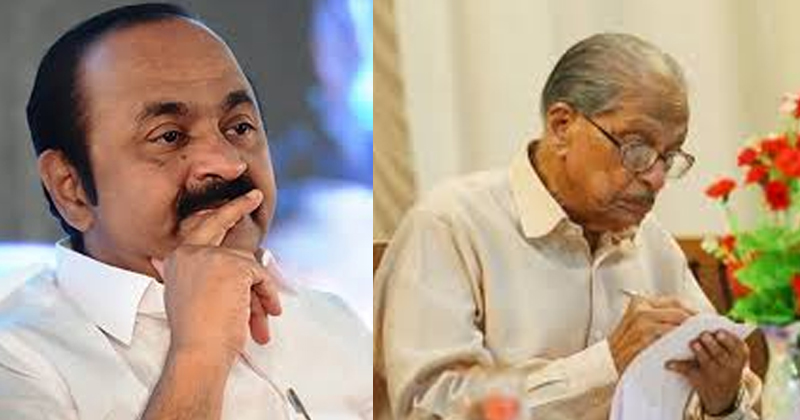 നിഷ്‌ക്കളങ്കമായി ജീവിതത്തെയും മനുഷ്യരെയും സ്നേഹിച്ച ദാര്‍ശനികനായ എഴുത്തുകാരനാണ് ഓംചേരി എന്‍.എന്‍ പിള്ളയെന്ന് വിഡി സതീശന്‍