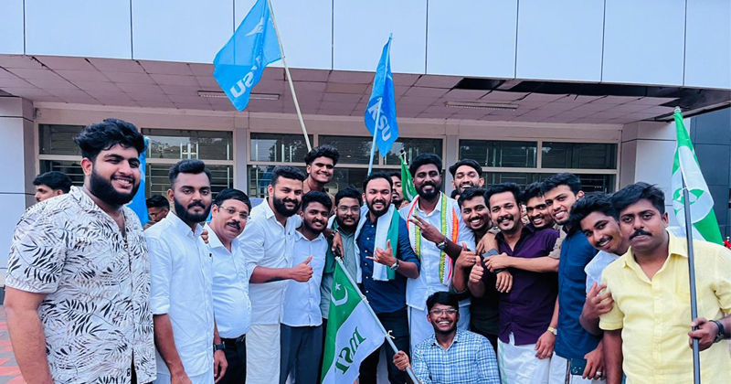 ആരോഗ്യ സർവകലാശാല യൂണിയൻ ജനറൽ കൗൺസിൽ തിരഞ്ഞെടുപ്പ്;  ഉജ്ജ്വല വിജയം നേടി കെഎസ്‌യു മുന്നണി