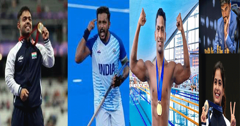 ഖേല്‍രത്‌ന പുരസ്‌കാരങ്ങളില്‍ ഈ വര്‍ഷം നാല് പേര്‍; മലയാളത്തിന്‍റെ അഭിമാനമായി സജന്‍ പ്രകാശ്