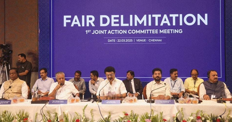 'മണ്ഡല പുനര്‍നിര്‍ണയം 2056 വരെ മരവിപ്പിക്കണം'- യോഗത്തില്‍ കേന്ദ്രത്തിന് രൂക്ഷവിമര്‍ശനങ്ങള്‍