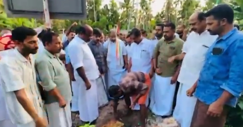 MALAPATTAM CPM CLASH| സിപിഎം തകര്‍ത്ത ഗാന്ധിസ്തൂപം സ്ഥാപിക്കാന്‍ കോണ്‍ഗ്രസ്; സിപിഎമ്മിനെതിരായ പോരാട്ടം തുടരും
