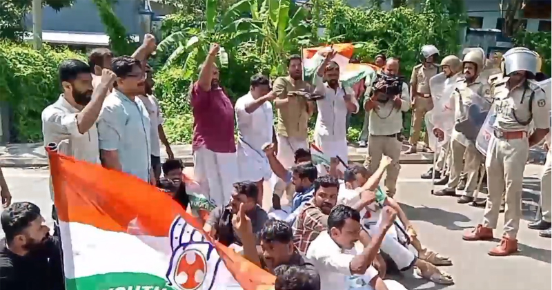YOUTH CONGRESS MARCH| വനംമന്ത്രിയുടെ ഗസ്റ്റ്ഹൗസിലേക്ക് യൂത്ത് കോണ്‍ഗ്രസ് മാര്‍ച്ച്; കെണി വെച്ച പ്രതി വിനീഷ് അറസ്റ്റില്‍