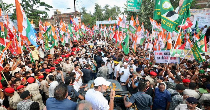RAHUL GANDHI| 'വോട്ടര്‍ അധികാര്‍ യാത്ര'യ്ക്ക് ഇന്ന് ഇടവേള; മിണ്ടാട്ടമില്ലാതെ തിരഞ്ഞെടുപ്പ് കമ്മീഷന്‍; കേന്ദ്രത്തിന്‍റെ മറുപടിക്കായി പ്രതിപക്ഷം; സഭ ഇന്നും പ്രക്ഷുബ്ധമാകും