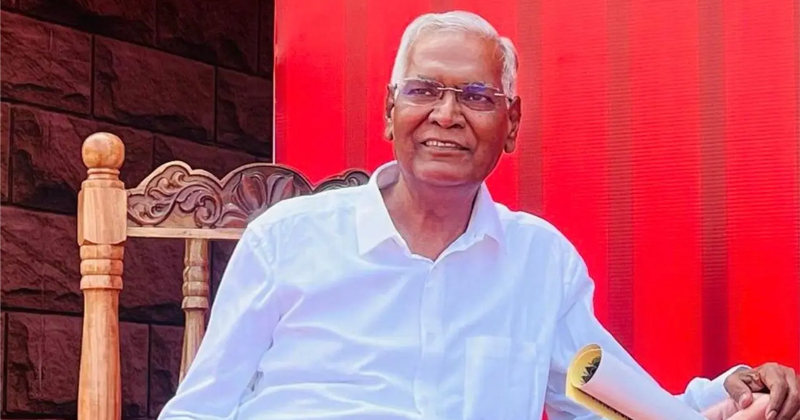 D.RAJA| പ്രായ പരിധിയില്‍ ഇളവ് നല്‍കരുതെന്ന് വാദിച്ച കേരള ഘടകത്തിന് തിരിച്ചടി; സിപിഐ ദേശീയ ജനറല്‍ സെക്രട്ടറിയായി ഡി രാജ തുടരും
