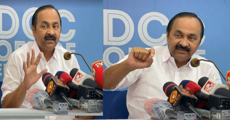 V D Satheesan | സ്വര്‍ണപീഠം സ്പോണ്‍സറുടെ ബന്ധുവീട്ടില്‍ നിന്നും കണ്ടെത്തിയിട്ടും പ്രതിയാക്കാത്തത് എന്തുകൊണ്ടെന്ന് വി ഡി സതീശന്‍; ഉണ്ണികൃഷ്ണന്‍ പോറ്റി ആരുടെ ബെനാമി?