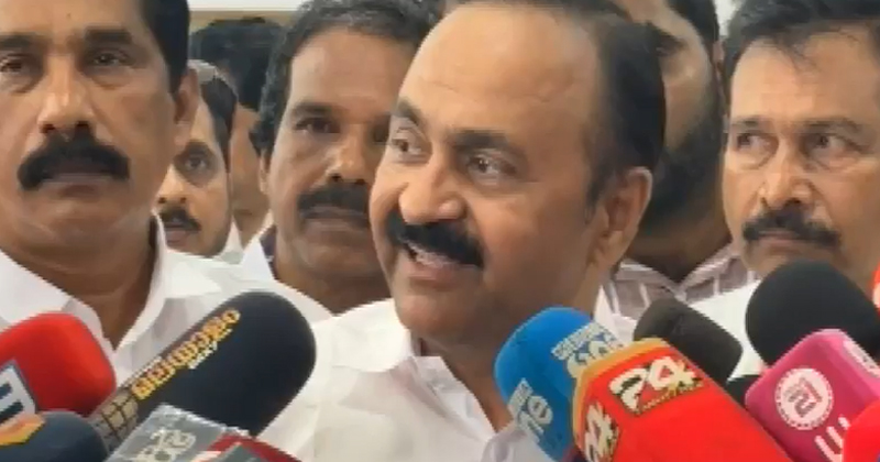 V D Satheesan| സിപിഎം നീങ്ങുന്നത് ബിജെപിയുടെ അതേ വഴിയില്‍; വര്‍ഗീയ ശക്തികള്‍ക്ക് ഇടം ഉണ്ടാക്കി കൊടുക്കുന്നു: വി ഡി സതീശന്‍